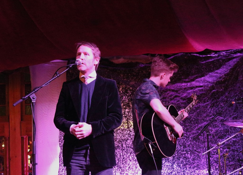 Ryan James introduces the Glasgow Restaurant Festival on the night (pic: Paul Gallagher)