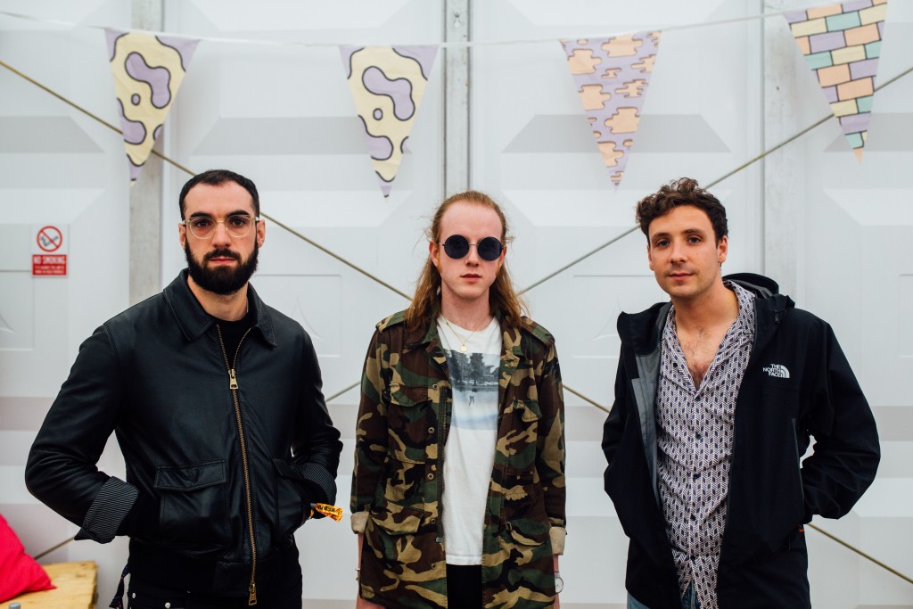 Two Door Cinema Club, backstage