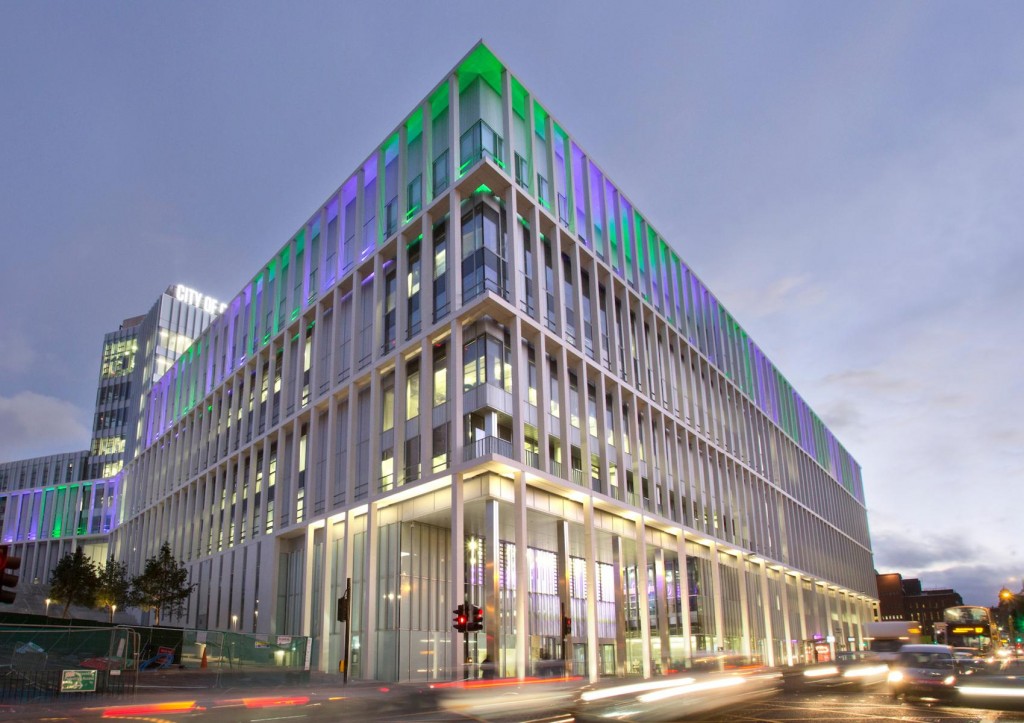 The new City of Glasgow College Campus building on Cathedral Street