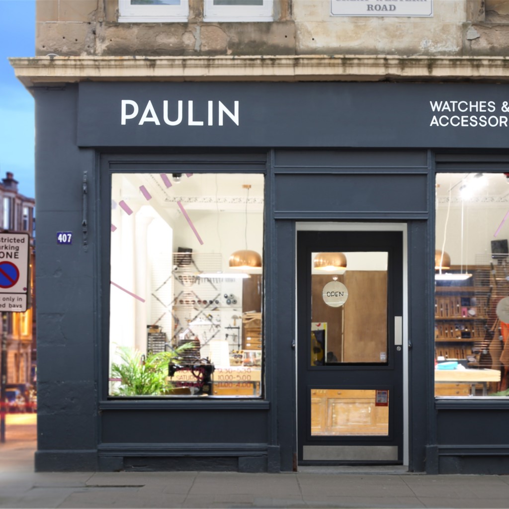 Paulin shop outside copy