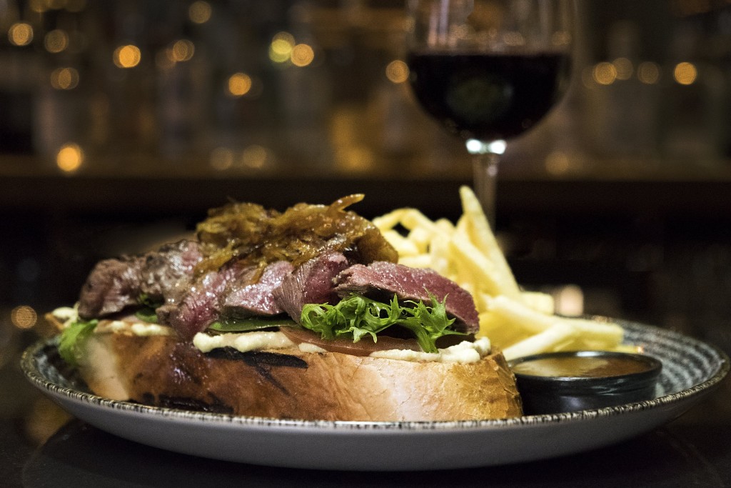 Lunch Open Steak Sandwich