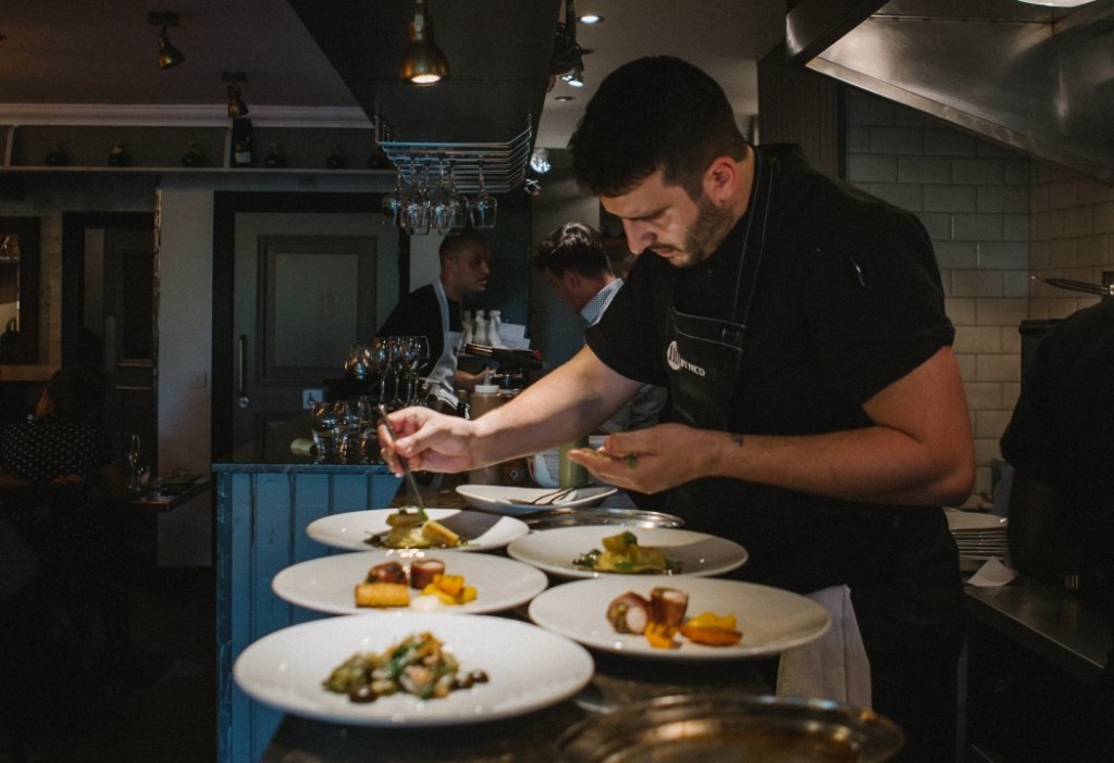 Nico Simeone at work