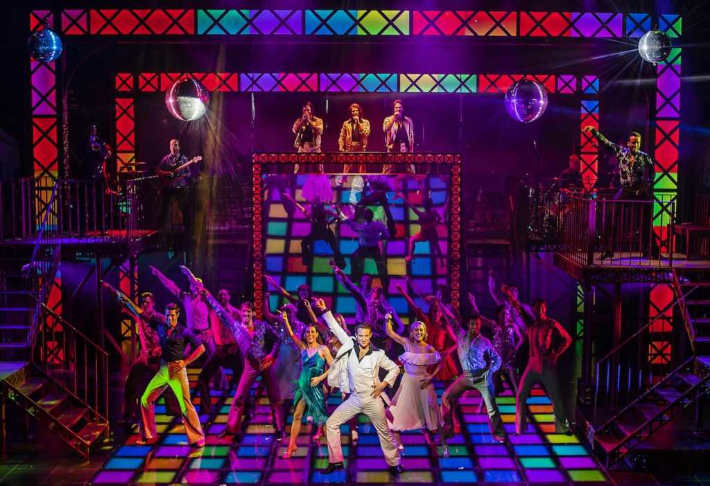 The Cast of Saturday Night Fever - UK Tour (c) Pamela Raith Photography