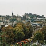 cityscape of edinburgh